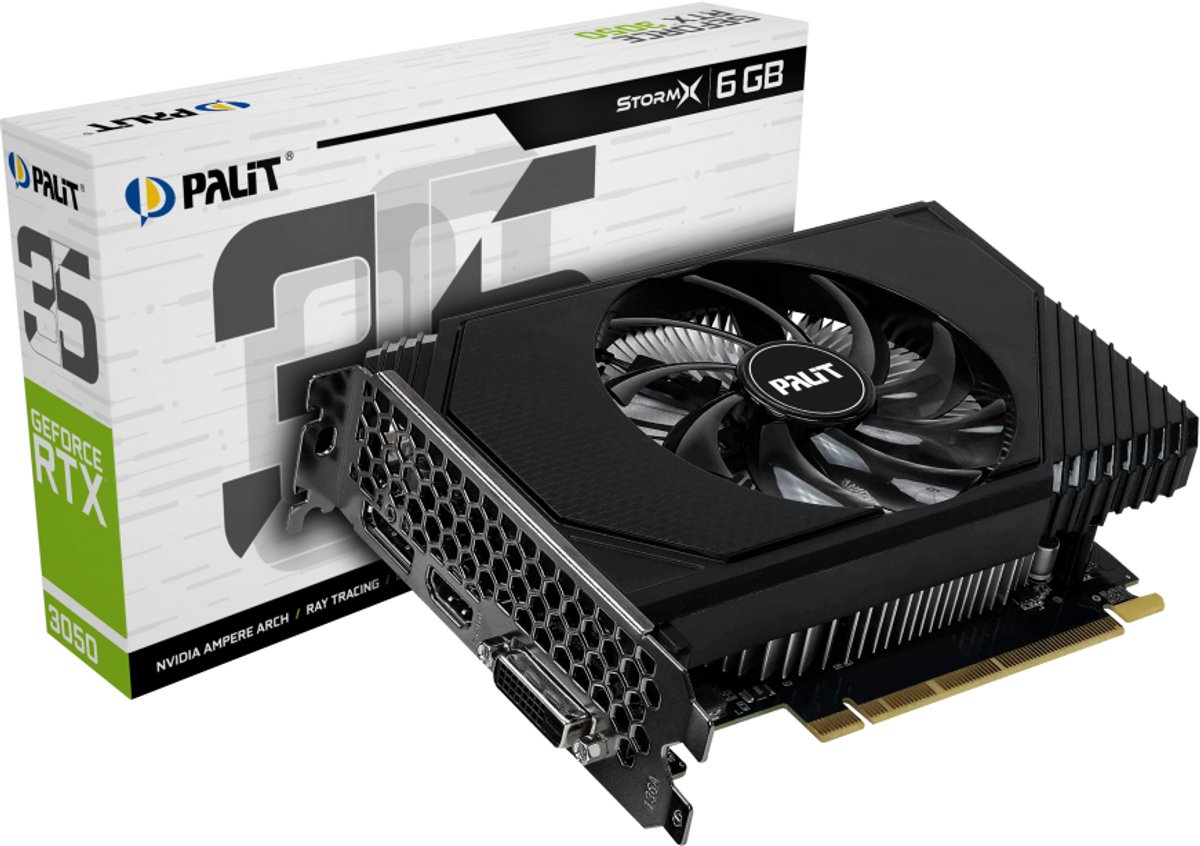 GeForce RTX 3050 StormX 6GB Videokaart - afbeelding 2