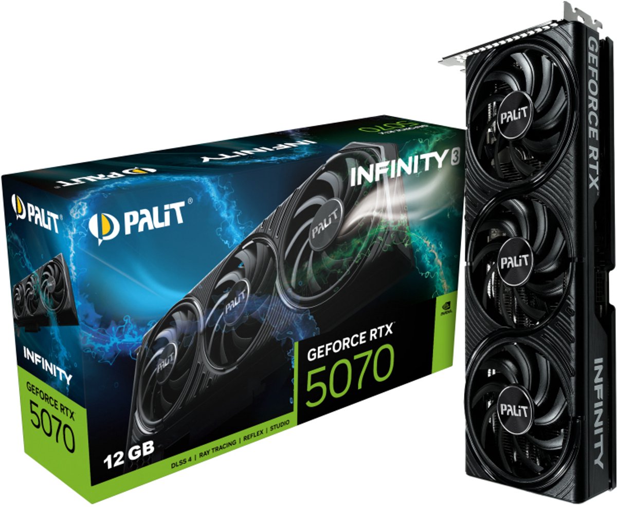Palit Geforce Rtx 5070 Infinity 3 Nvidia 12 Gb Gddr7 videokaart - afbeelding 2