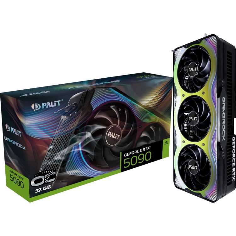 Palit Palit GeForce RTX 5090 GameRock OC grafische kaart