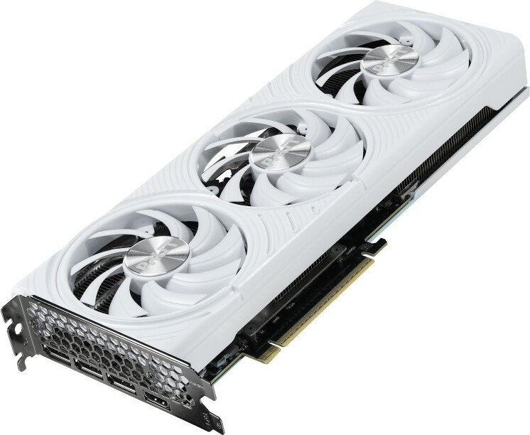 Palit nvidia geforce rtx 5070 oc 12g 2 orig - Palit GeForce RTX 5070 White OC 12GB Videokaart (White)
