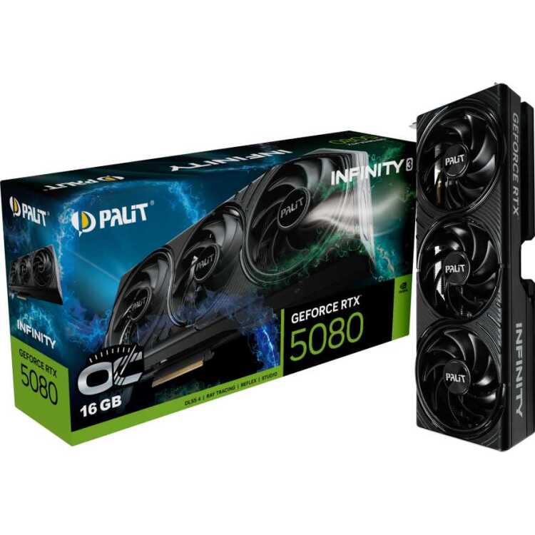 Palit Palit GeForce RTX 5080 Infinity 3 OC grafische kaart