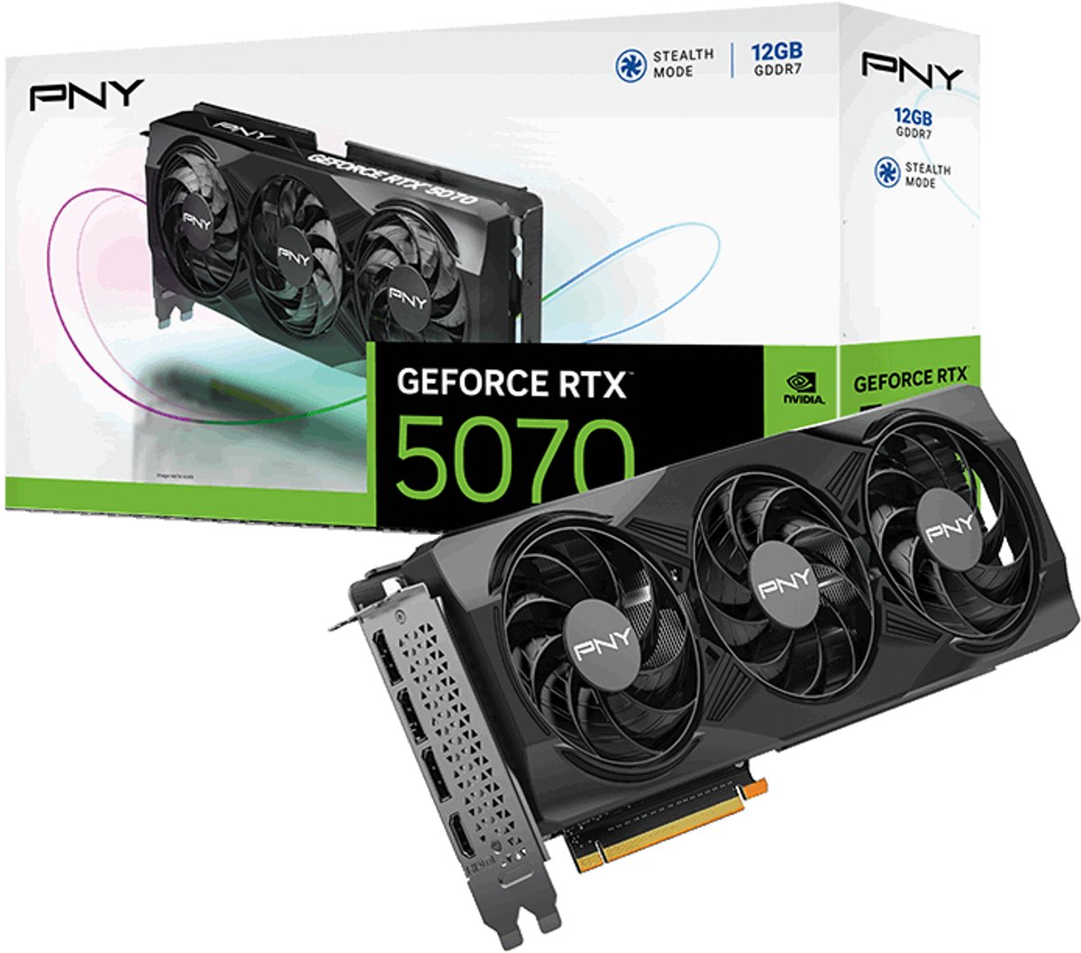 Pny Geforce Rtx 5070 Nvidia 12 Gb Gddr7 videokaart - afbeelding 5