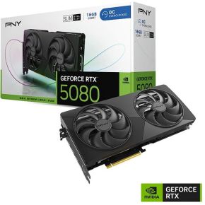 Pny geforce rtx 5080 slim oc 8 orig - PNY GeForce RTX 5080 16GB Videokaart
