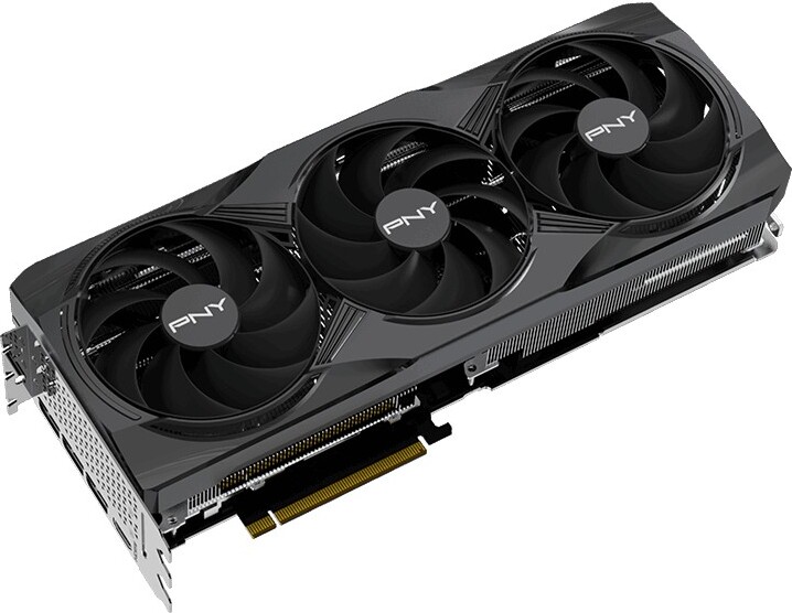 Pny nvidia geforce rtx 5080 oc 16 2 orig - PNY GeForce RTX 5080 Overclocked Triple Fan 16GB Videokaart (Black)