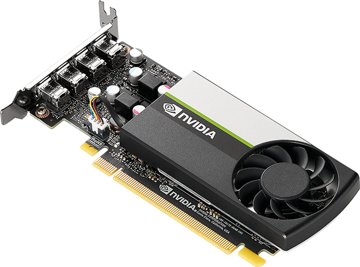 NVIDIA Quadro T1000 4GB GDDR6 Professional Graphics Card - afbeelding 2