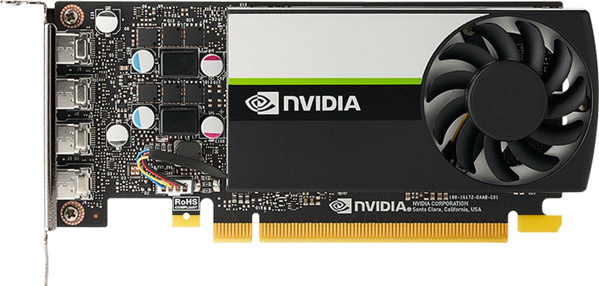 NVIDIA Quadro T1000 4GB GDDR6 Professional Graphics Card - afbeelding 3