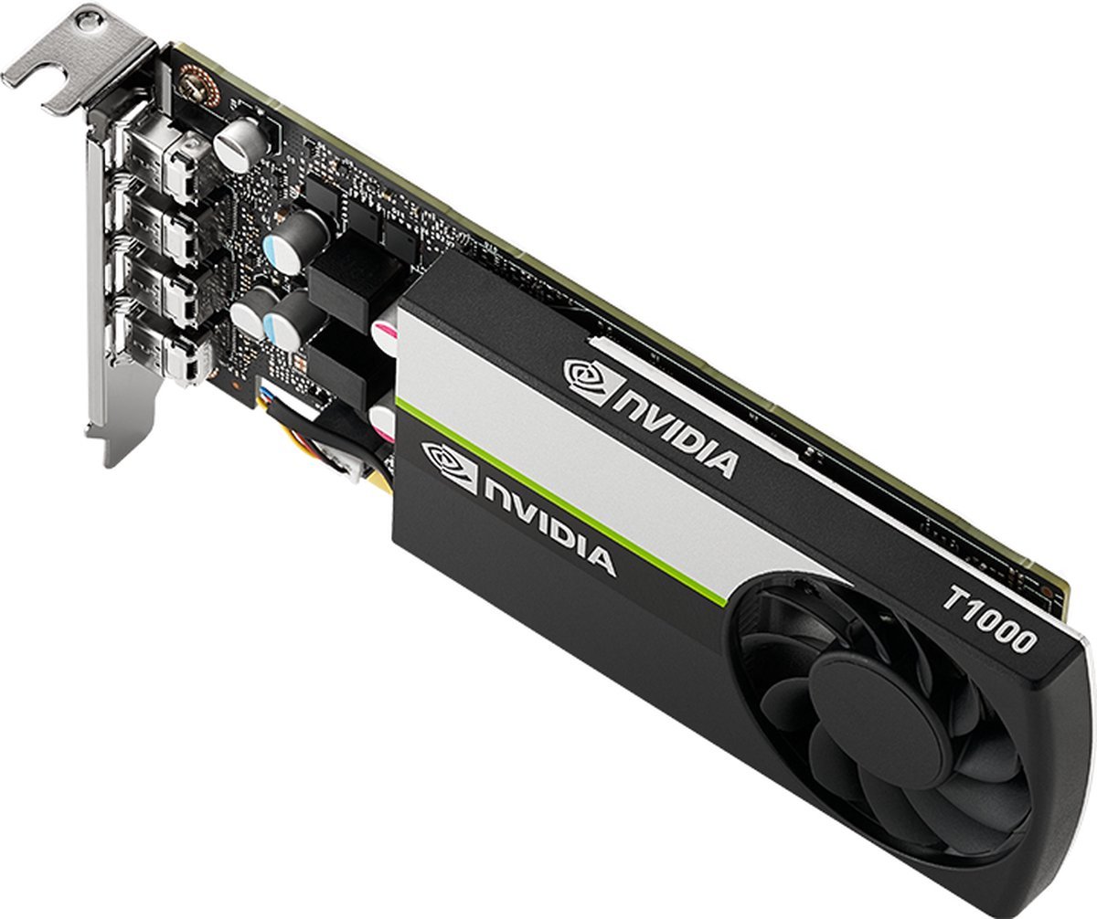 PNY Pny Vcnt1000-Sb Videokaart Nvidia T1000 4 Gb Gddr6