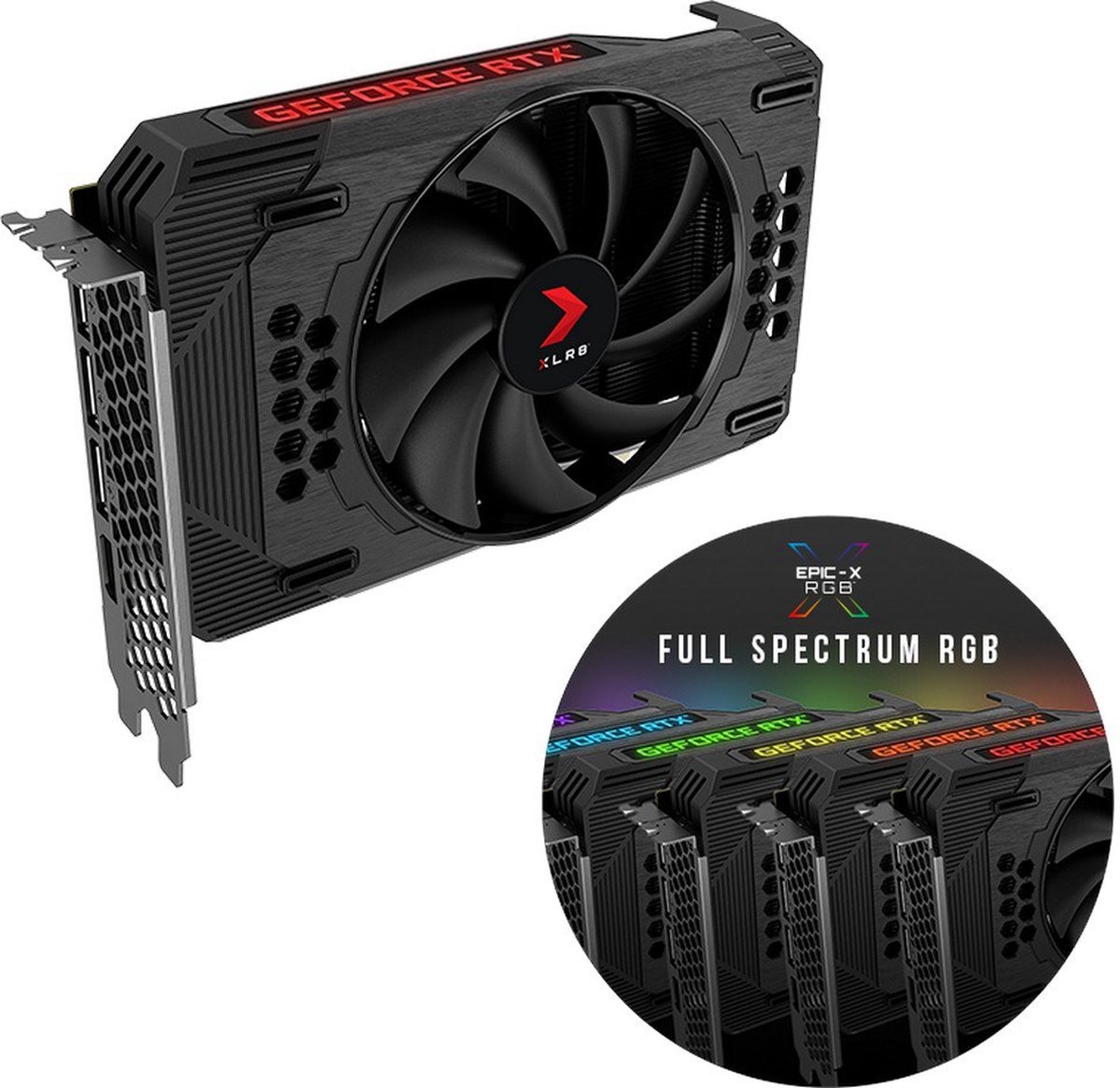 Pny Rtx 3060 Xlr8 Gaming Revel Epix-X Rgb-Editie Grafische Kaart - 12Gb videokaart - afbeelding 6
