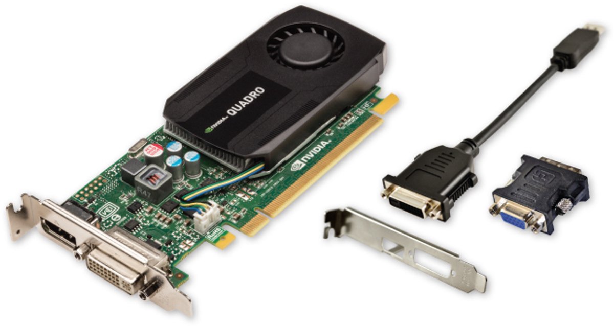 NVIDIA Quadro K600 1GB Videokaart (Black) - afbeelding 6