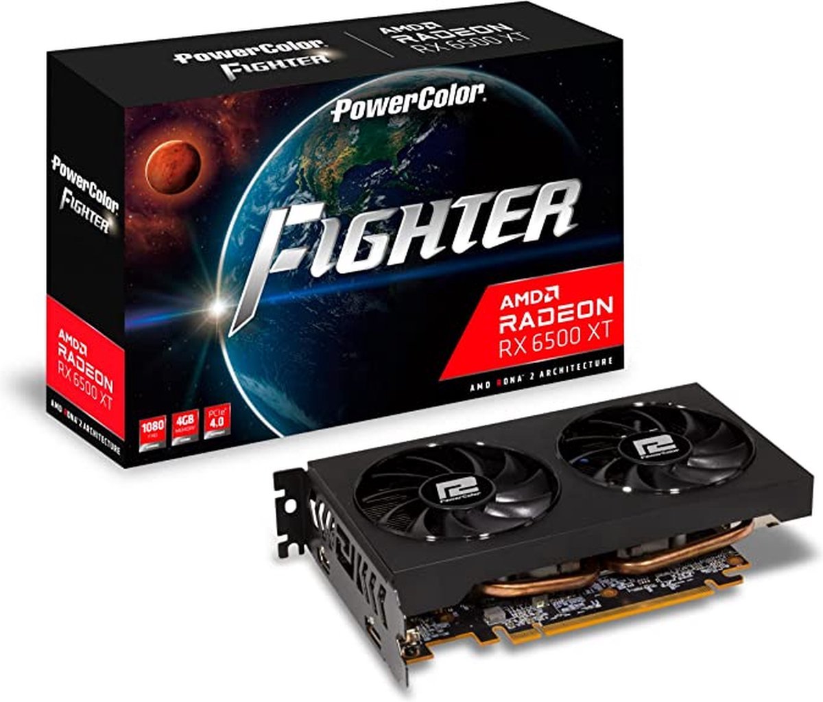 PowerColor Powercolor Fighter Radeon Rx 6500 Xt 4Gb Gddr6