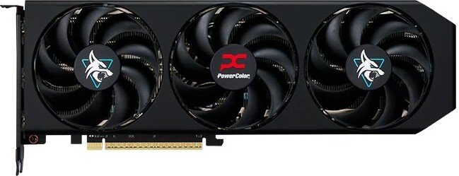 Powercolor hellhound radeon rx 9060 xt 8g - PowerColor Hellhound Radeon RX 9060 XT 8GB Videokaart (Black)