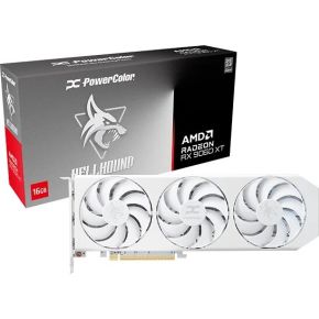 Hellhound Radeon RX 9060 XT Spectral White 16GB Videokaart (White) - afbeelding 8