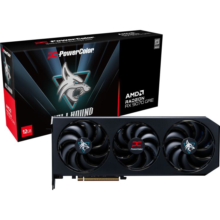 RX 9070 GRE Hellhound 12GB Videokaart - afbeelding 9