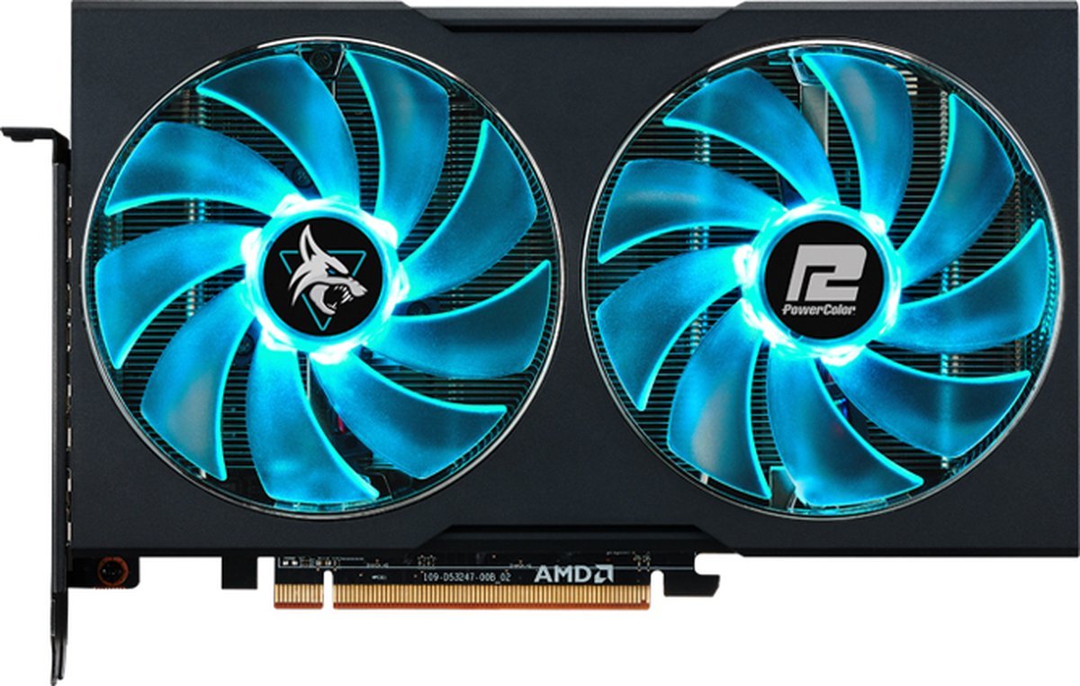 PowerColor Powercolor Hellhound Rx 7600 8G-L/Oc Amd Radeon Rx 7600 8 Gb Gddr6