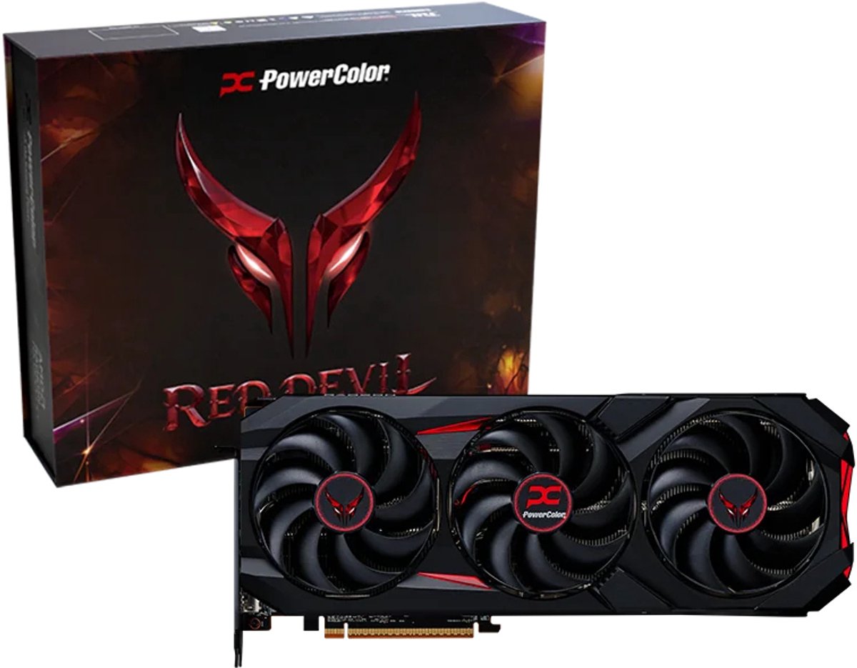 Powercolor radeon rx 9070 xt red devil 10928391 6 orig - Powercolor Radeon Rx 9070 Xt Red Devil Limited Oc 16GB Videokaart