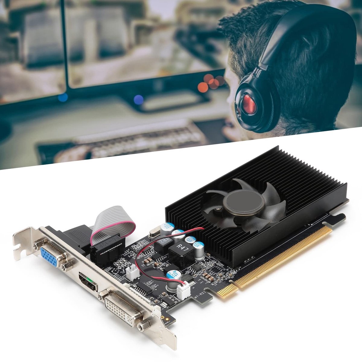 GT210 1GB DDR2 Videokaart - afbeelding 4