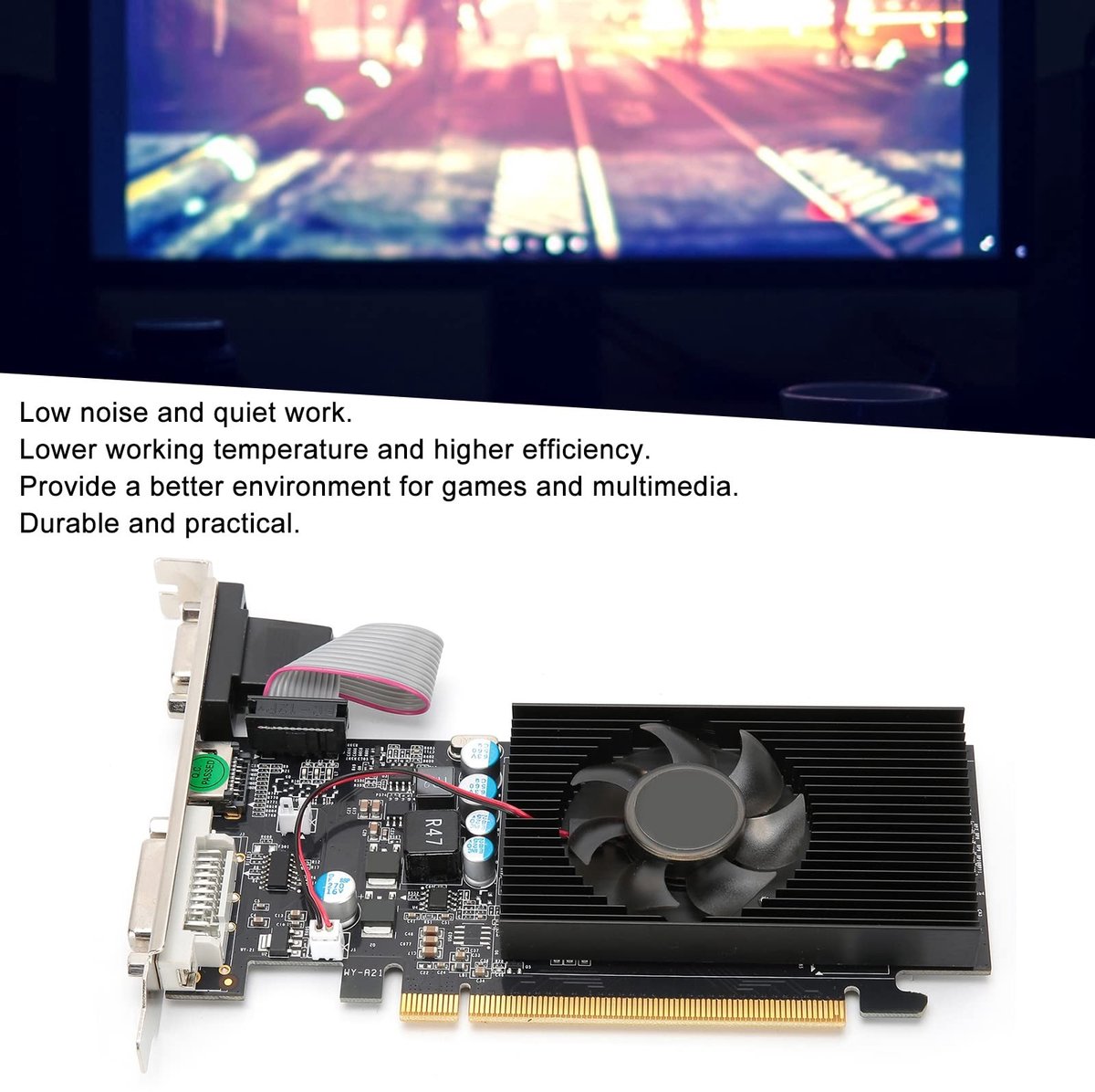 GT210 1GB DDR2 Videokaart - afbeelding 5