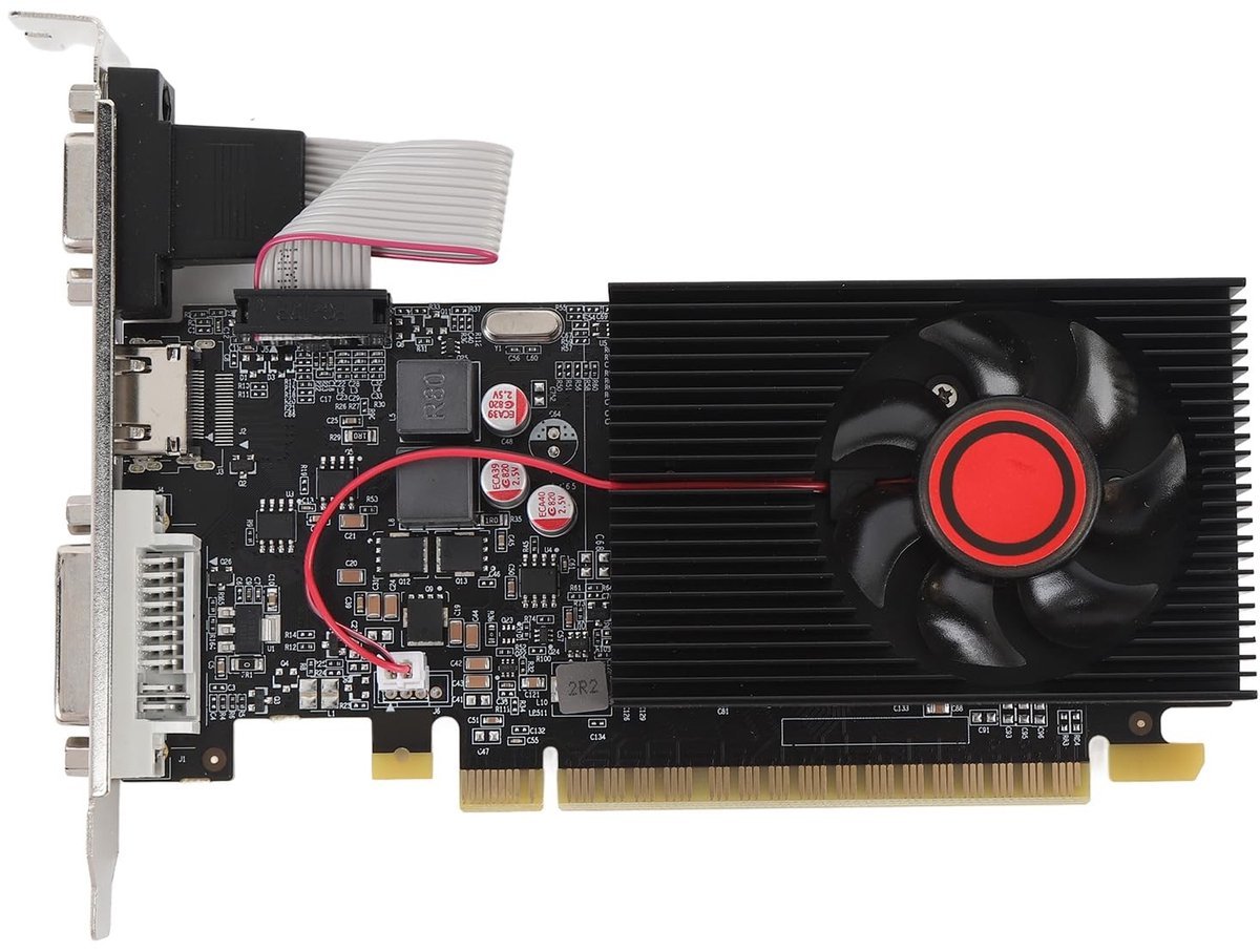 Pyhodi Pyhodi Gt610 Grafische Kaart 1Gb Ddr3 - Pci Express 2.0 Voor Gaming En Multimedia