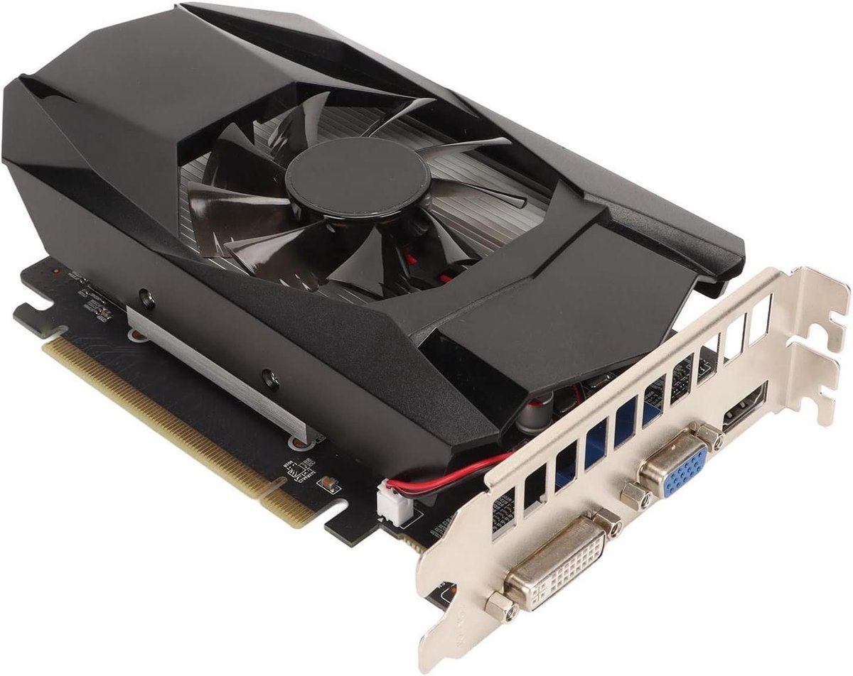 RADEON Radeon Hd7670 Grafische Kaart 4Gb Gddr5 128Bit 1000Mhz Frequentie Pcie 2.1 Voor Amd Hdmi Dp Vga Enkele Ventilator Voor Pc