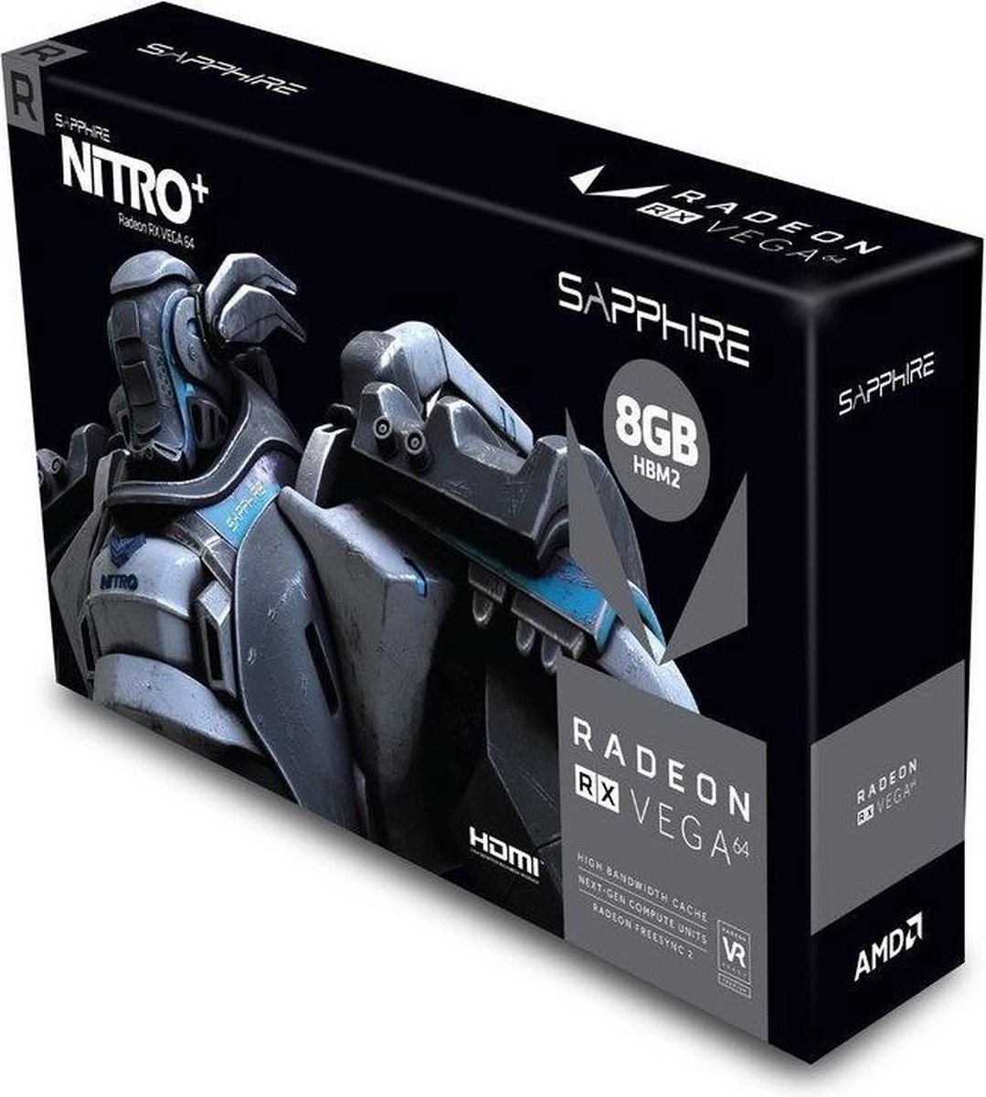 Sapphire 11275-03-40G Videokaart Amd Radeon Rx Vega 64 8 Gb High Bandwidth - afbeelding 8