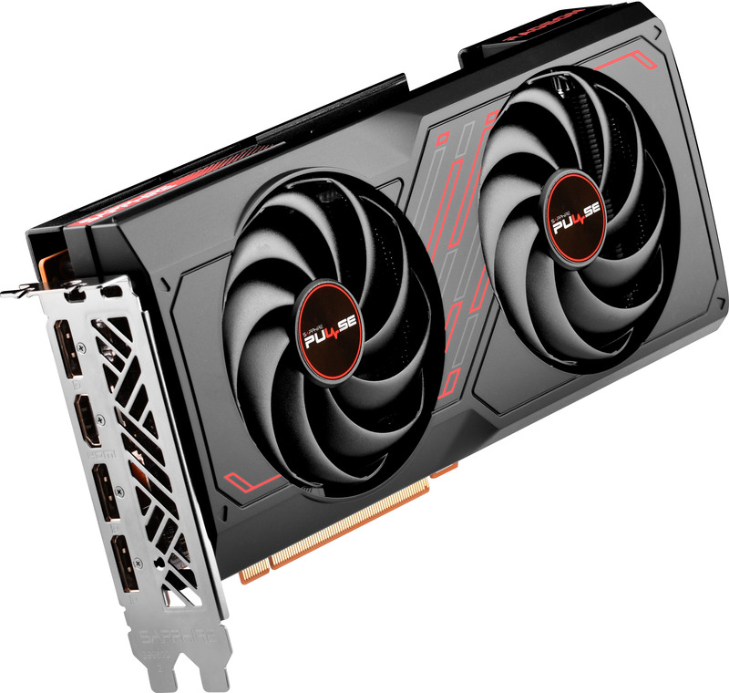 Sapphire pulse radeon rx 7600 8gb 2 orig - Graphics Sapphire Pulse Radeon RX 7600 8GB Videokaart (Black)