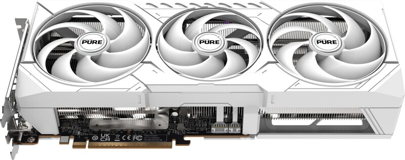 Sapphire pure radeon rx 9070 16 gb 3 orig - SAPPHIRE Pure Radeon RX 9070 OC 16GB Videokaart (White)