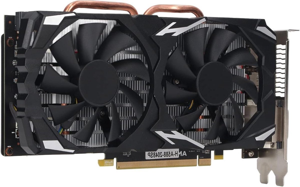 Smoakez Smoakez - Gaming Grafische Kaart 8Gb Gddr5 256Bit 1284Mhzpci Express 3.0 Dp Dvi Hd Multimedia Interfacedual Fans Rapid Cooling - Gaming, Grafische Kaart, 8Gb