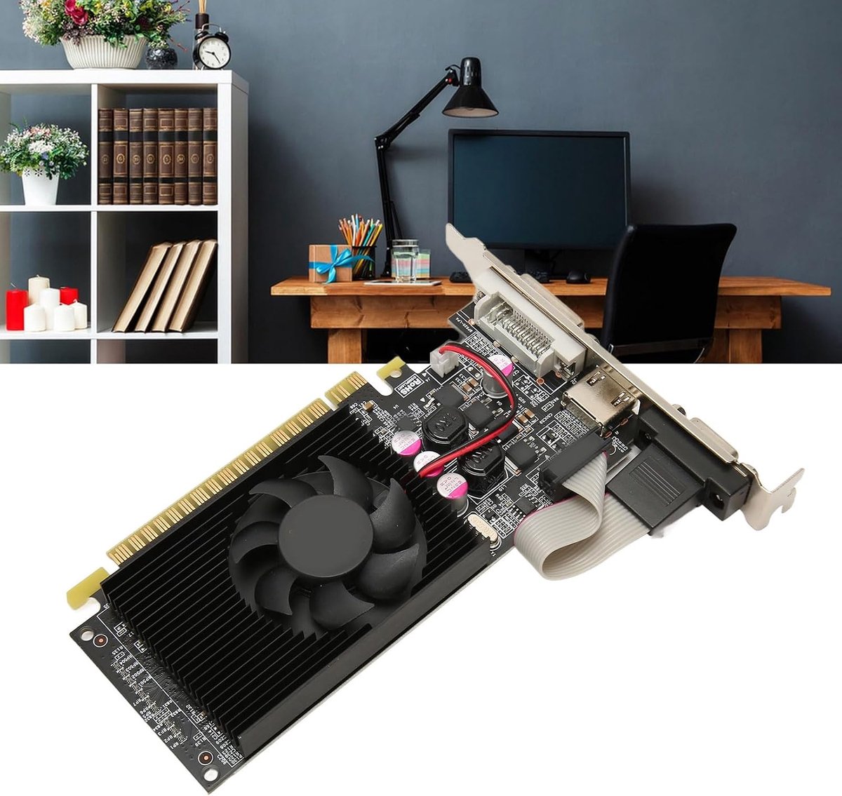 Snelshoppen gt210 512m 64bit ddr3 met koel 6351781 4 orig - SnelShoppen GeForce GT 210 512MB DDR3 0GB Videokaart