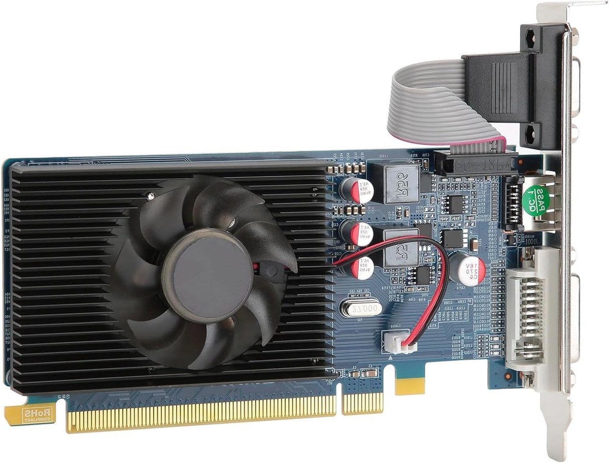 SouqOne Souqone - Grafische Kaart - Desktopcomputers - Videokaart - Pci Express 3.0 - Ddr3 - 64-Bits - Amd Chip - Gaming - Stil - Geschikt Voor Hd6450 - Kleur Of Model - Bol.Com