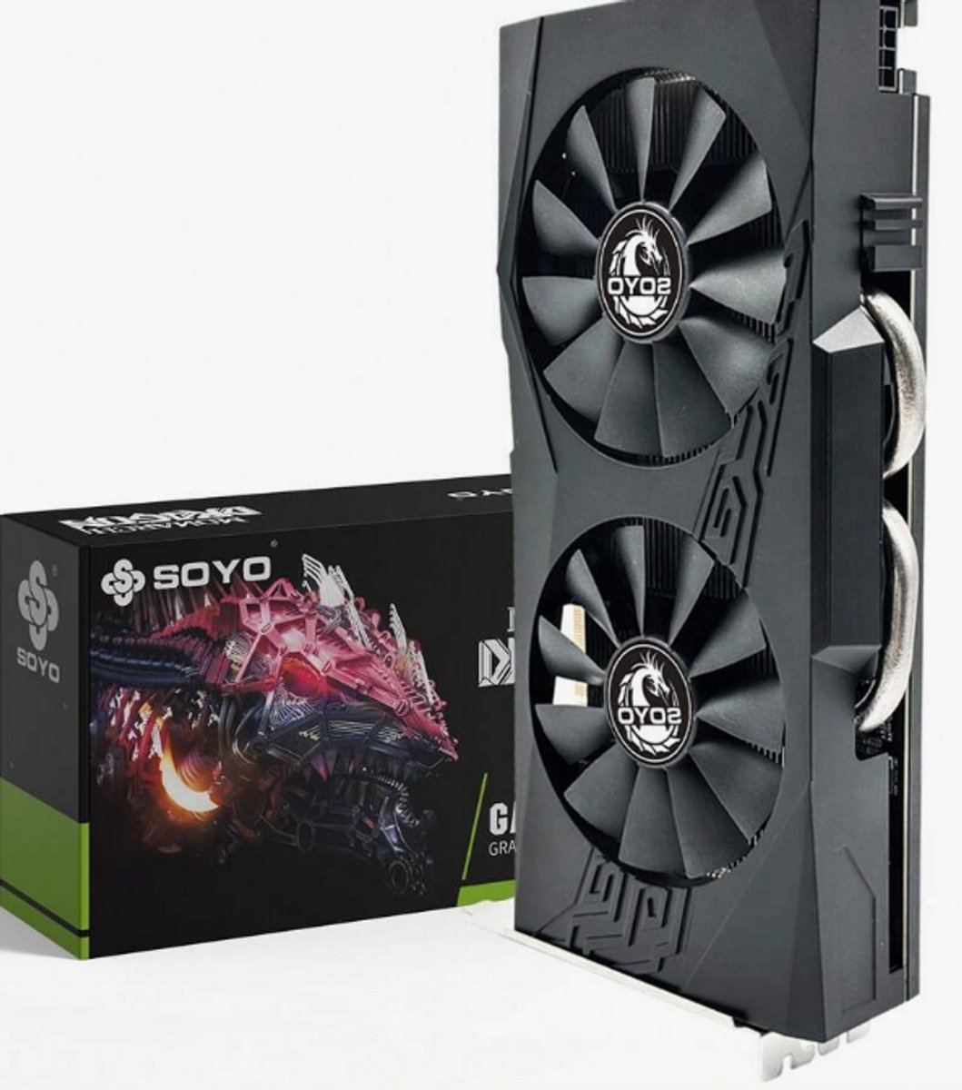 SOYO Soyo Amd Radeon Rx 580 Videokaart - 8Gb Gddr5 - 1X Displayport 1.4 - 1X Hdmi 2.0 - Pcie 3.0 X16 - 256Bit - Zwart