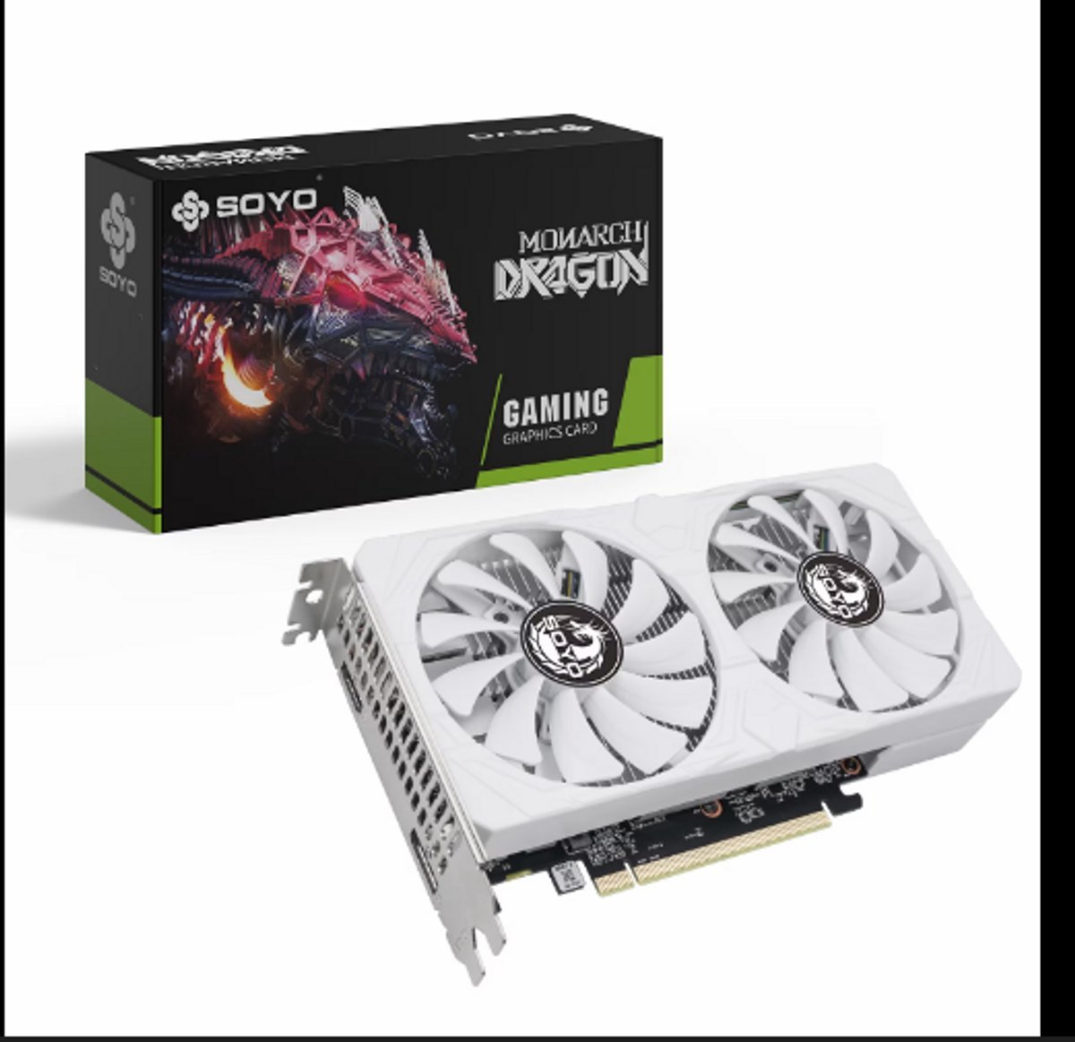 SOYO Soyo Geforce Rtx 2060 Super Videokaart - 8Gb Gddr6 - 1X Displayport 1.4 - 1X Hdmi 2.0B - 1X Dvi - Pcie 3.0 X16 - 256Bit - Vr-Ready - Wit