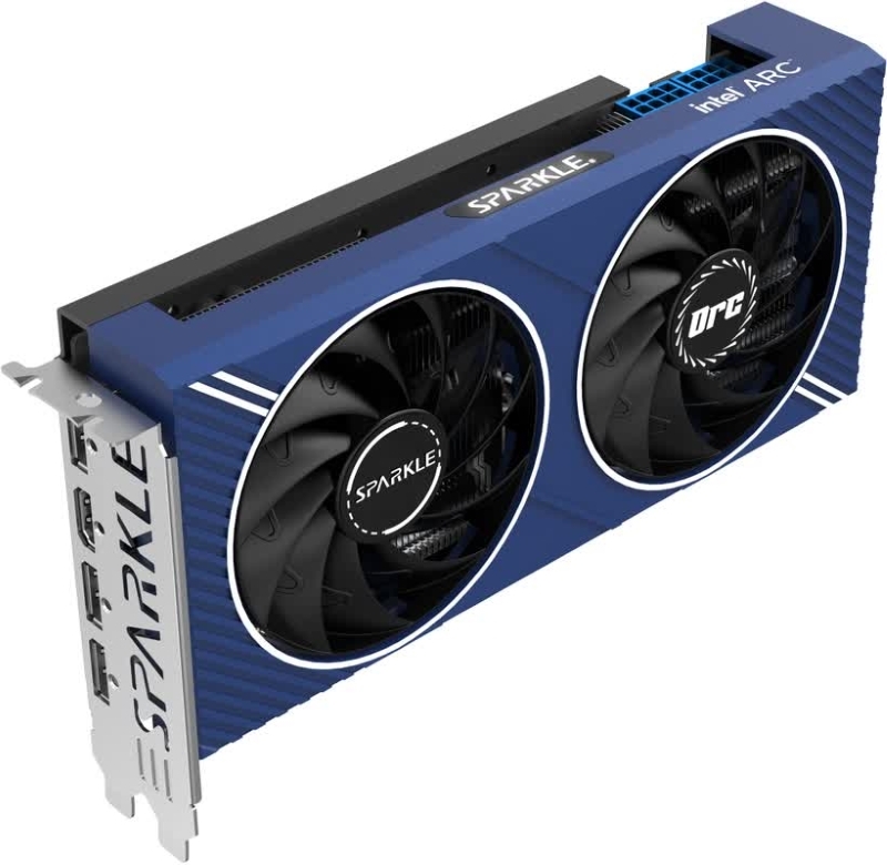 Sparkle intel arc a580 orc oc 8gb 2 orig - Sparkle Intel Arc A580 ORC OC Edition 8GB Videokaart (Black)
