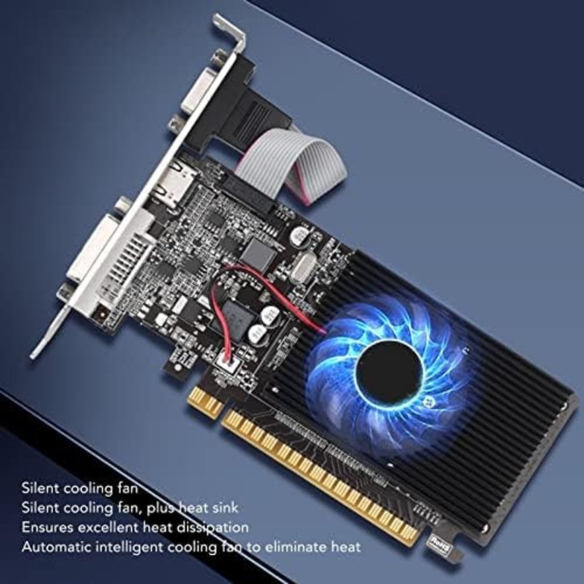 GT210 1GB GDDR3 Videokaart - afbeelding 4