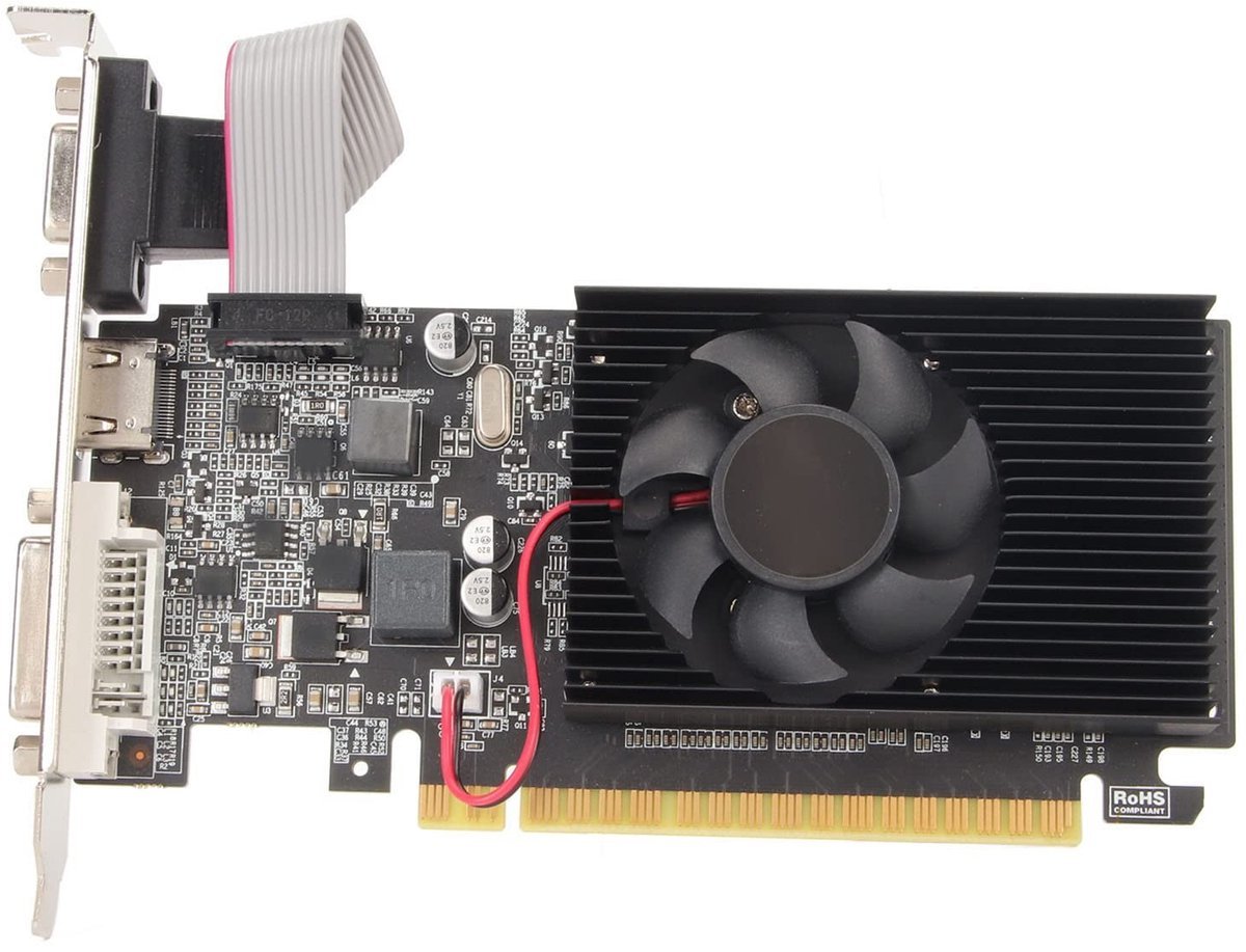 SPHProducts Sphproducts - Grafische Kaart - Gaming - Stille Koelventilator - 1Gb Ddr3 - Hdmi - Desktop Videokaart - Geschikt Voor Gaming - Jectse