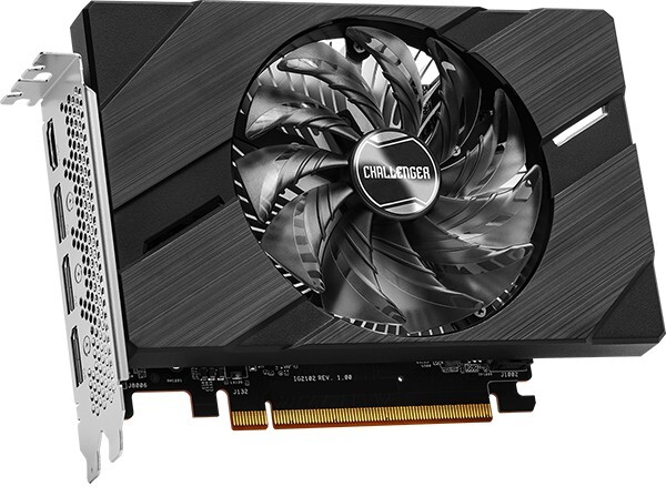 Vga asrock intel arc a380 6gb chal 3 orig - ASROCK Intel Arc A380 Challenger ITX OC 6GB Videokaart (Black)