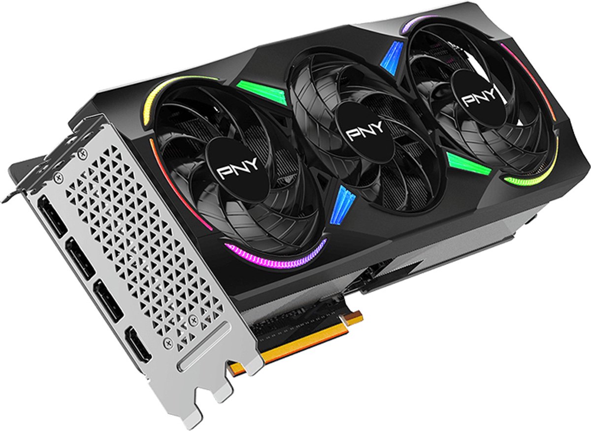 VGA PNY GeForce RTX 5070 Ti Epic-X RGB OC 16GB Videokaart (Black) - afbeelding 5