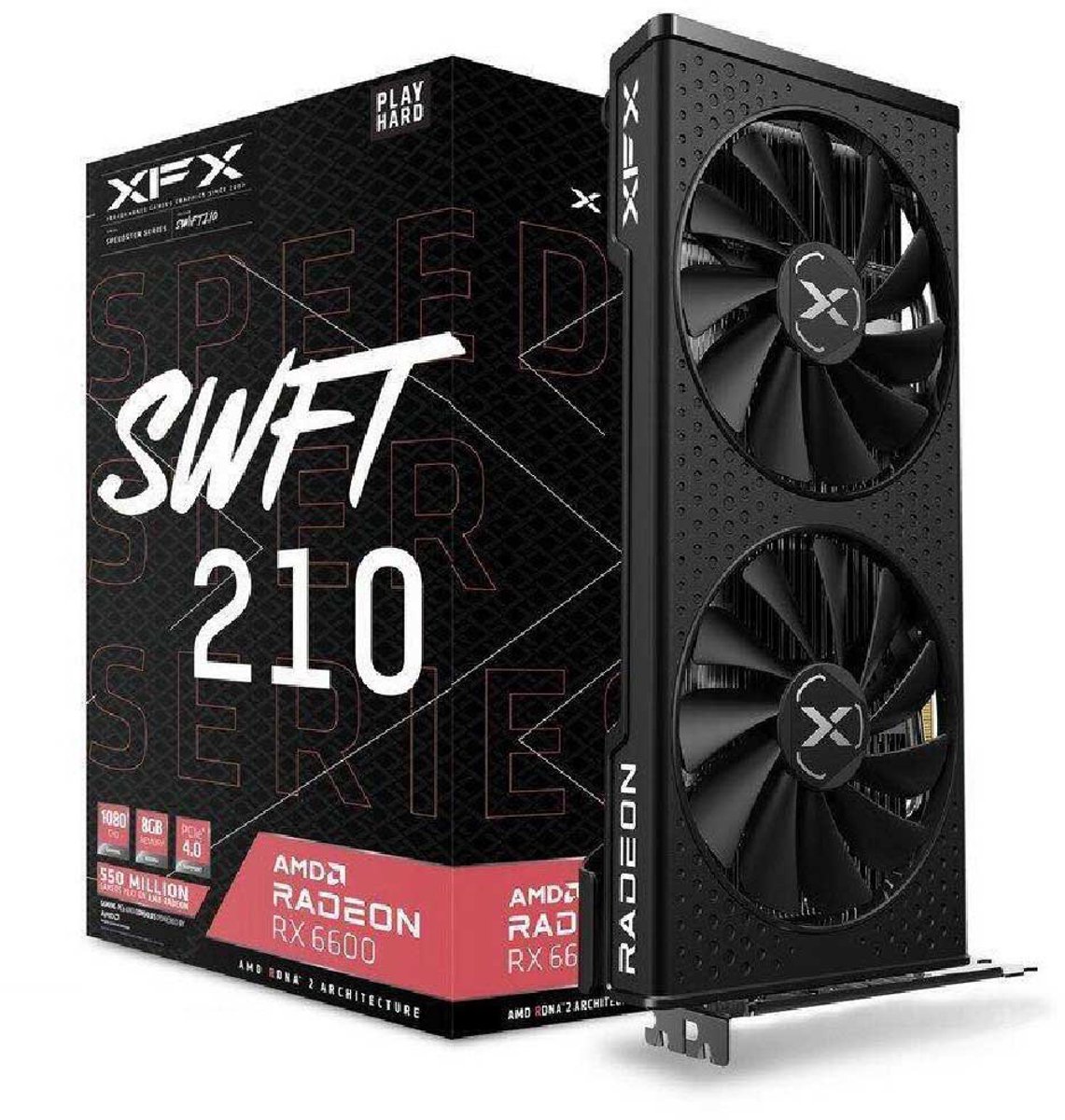 Speedster SWFT 210 Radeon RX 6600 Core Gaming 8GB GDDR6 - afbeelding 8