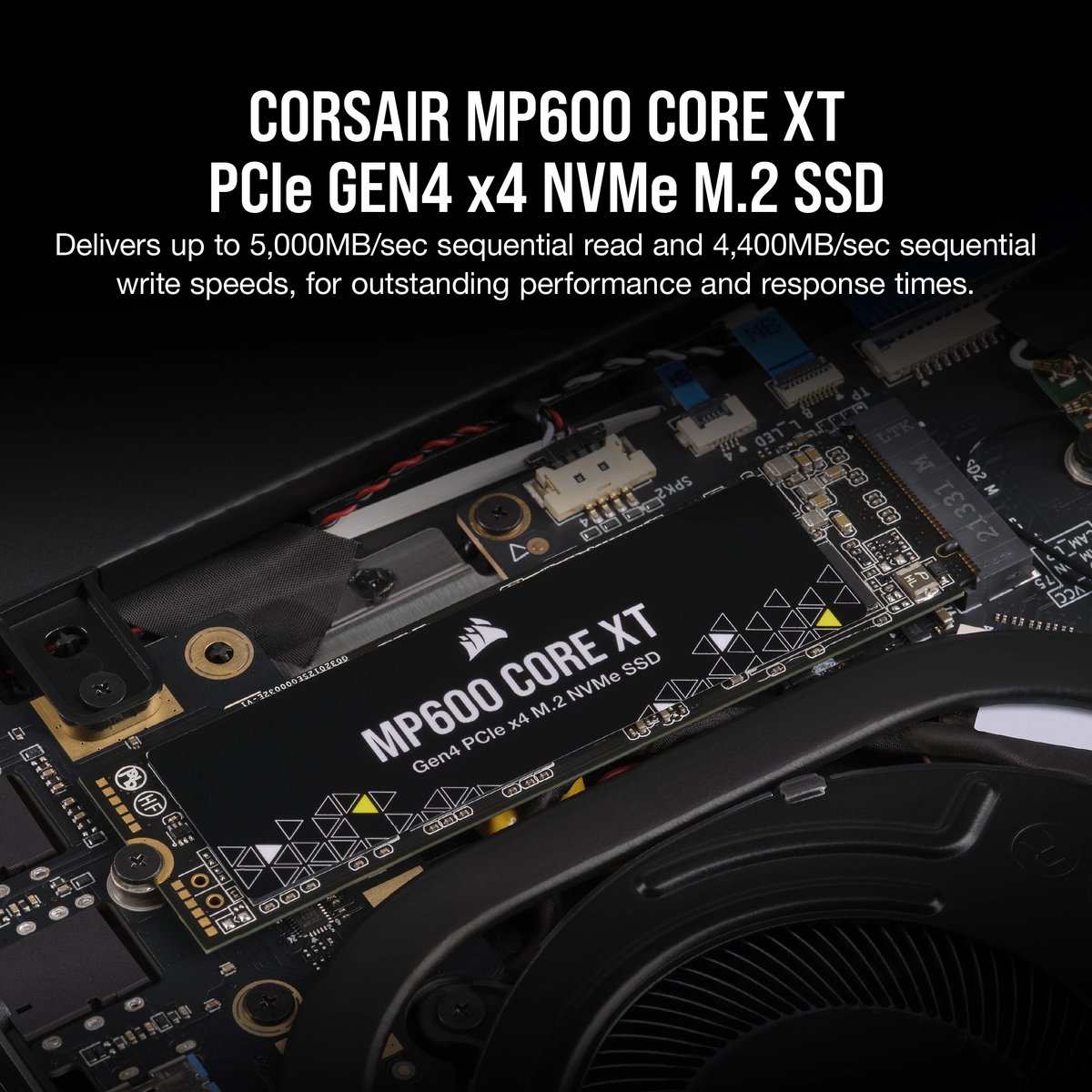 Corsair Mp600 Core Xt R2 1Tb - Ssd M.2 2280 - Pci Express 4.0 X4 - 1 Tb - Nvme opslag - afbeelding 7