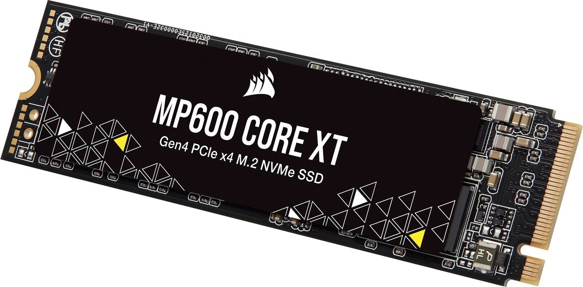 Corsair Corsair Mp600 Core Xt R2 2Tb - Ssd M.2 2280 - Pci Express 4.0 X4 - 2 Tb - Nvme 1.4 - 3D Tlc - 450Tbw - Zwart