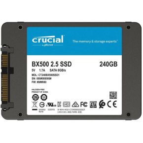 Crucial Bx500 240 Gbe Ssd - 2,5 Inch - Sata Iii - 3D Nand - 560 Mb/S opslag - afbeelding 5