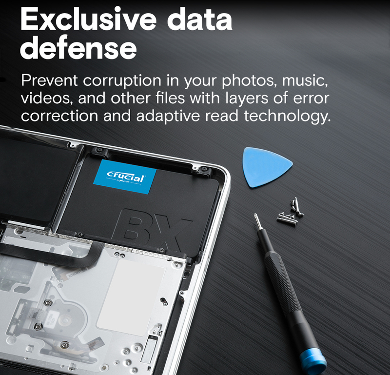 Crucial bx500 4 tb ssd harde schijf 4 orig - Crucial BX500 4TB SSD