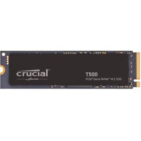 Crucial Crucial T500 (Zonder Heatsink) 4Tb - M.2 2280 - Pci Express 4.0 X4 - 4 Tb - Nvme 2.0 - 3D V-Nand (Tlc) - 2.4 Pb - Zwart