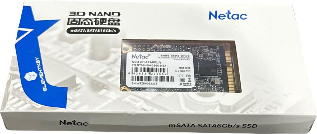 Netac Pro 1TB mSATA SSD - afbeelding 6