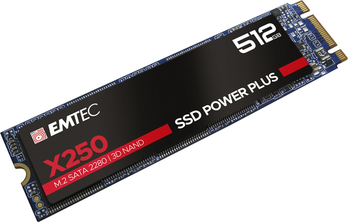 X250 Power Plus 512GB M.2 SATA SSD - afbeelding 2