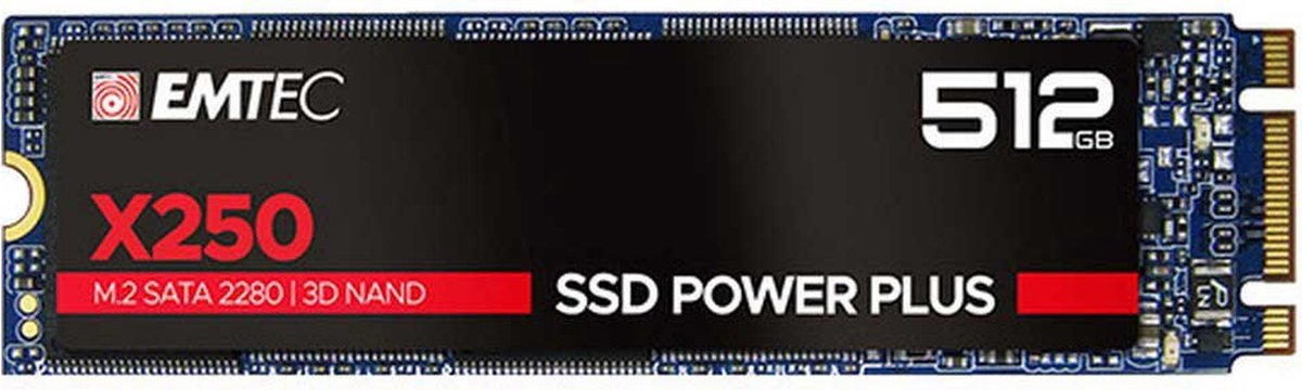 Emtec Emtec X250 512 Gb M.2 Sata Iii 3D Nand