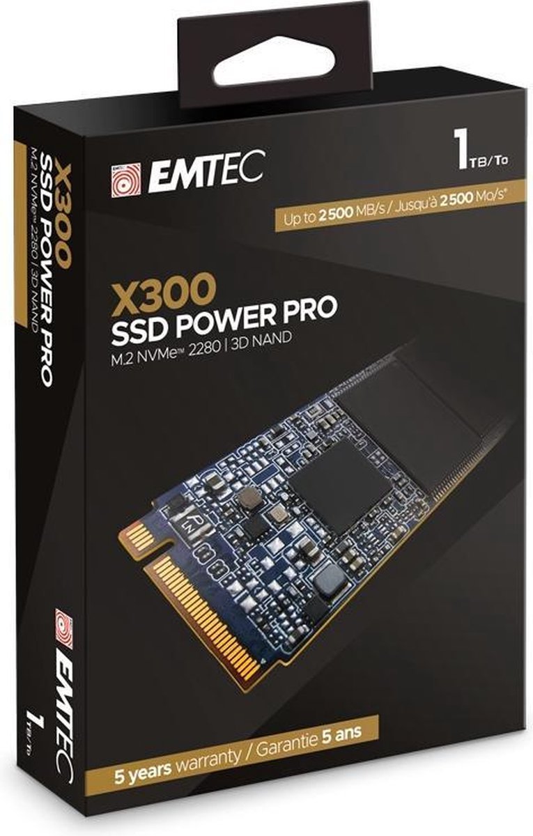 Emtec Emtec X300 M.2 1000 Gb Pci Express 3.0 3D Nand Nvme