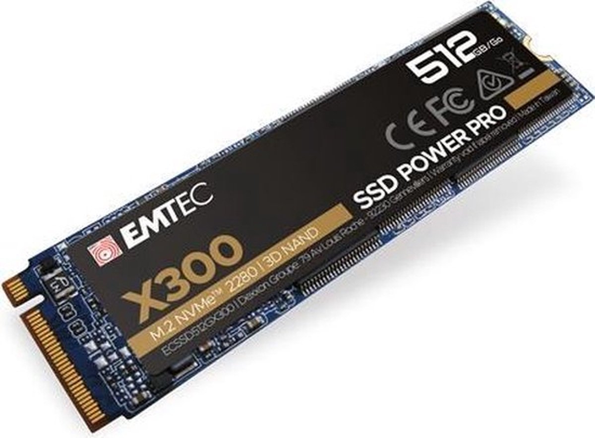 Emtec Emtec X300 M.2 512 Gb Pci Express 3.0 3D Nand Nvme