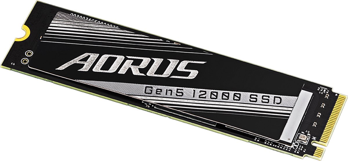Gigabyte Aorus Gen5 12000 1 Tb M.2 Pci Express 5.0 Nvme 3D Tlc Nand opslag - afbeelding 5