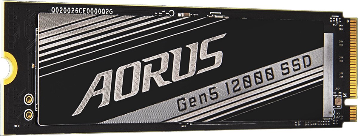 Gigabyte Aorus Gen5 12000 2 Tb M.2 Pci Express 5.0 Nvme 3D Tlc Nand opslag - afbeelding 3