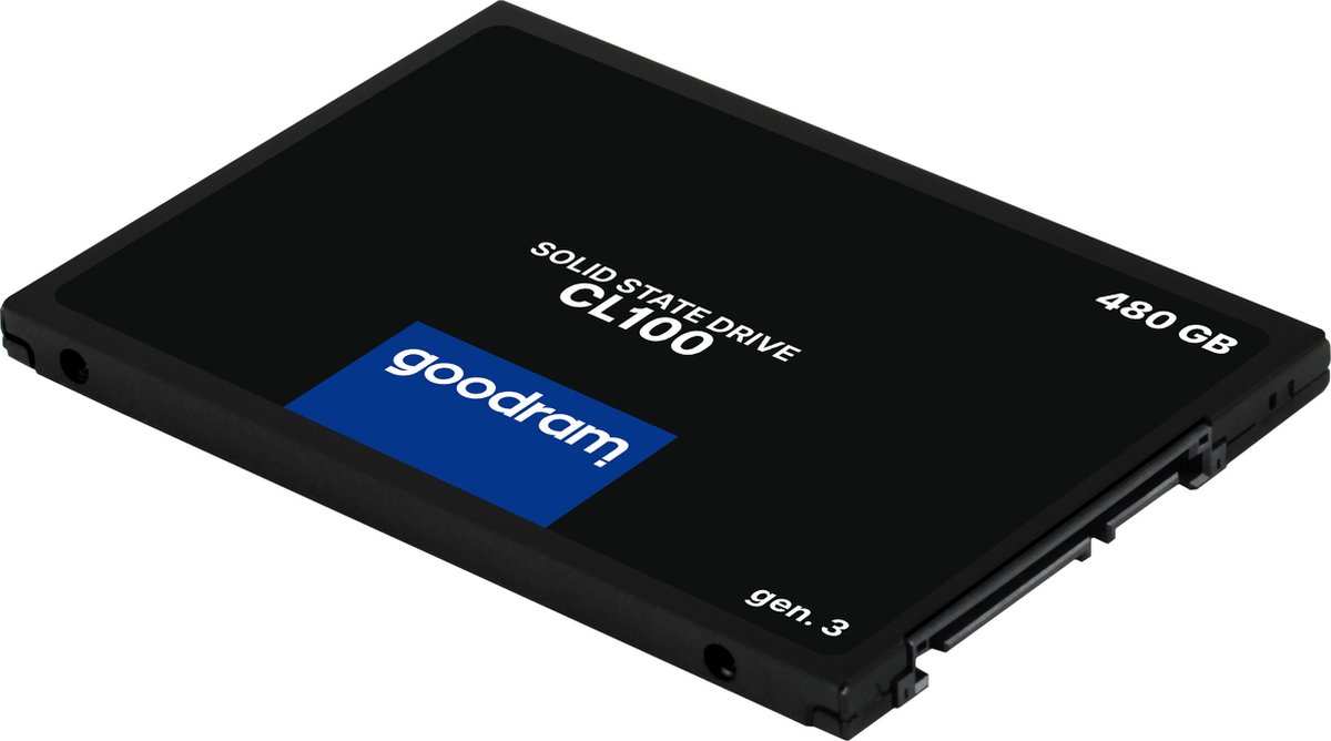 Goodram cl100 serie 480 gb ssd schijf 2 orig - GOODRAM CL100 Gen.3 480GB 2.5" SATA III SSD